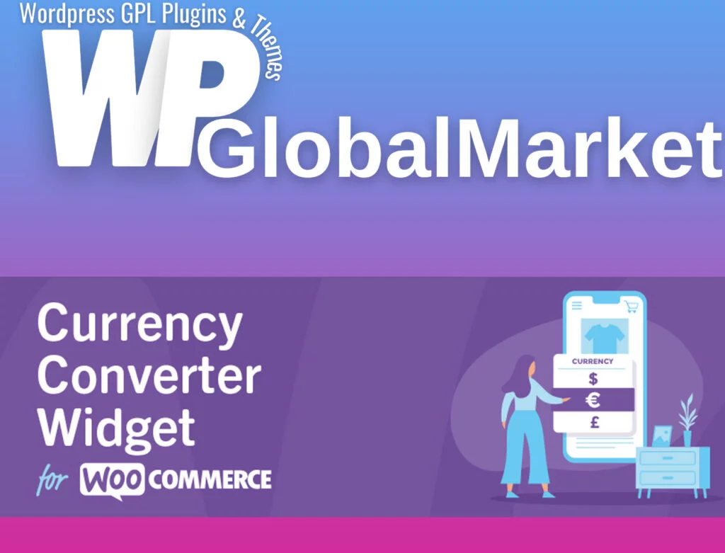 Woocommerce currency converter widget