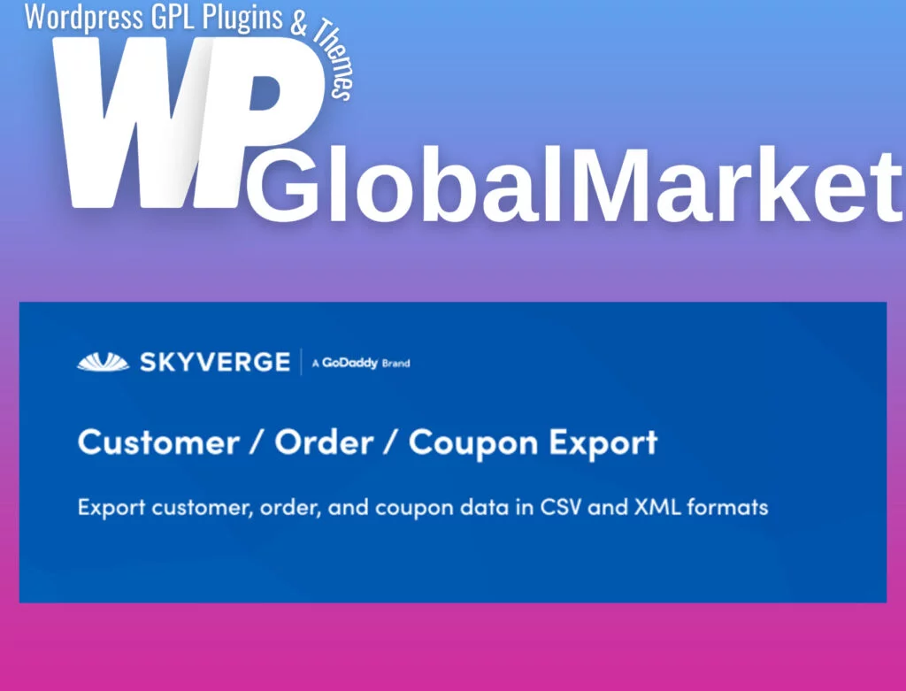 Woocommerce customer/order csv export