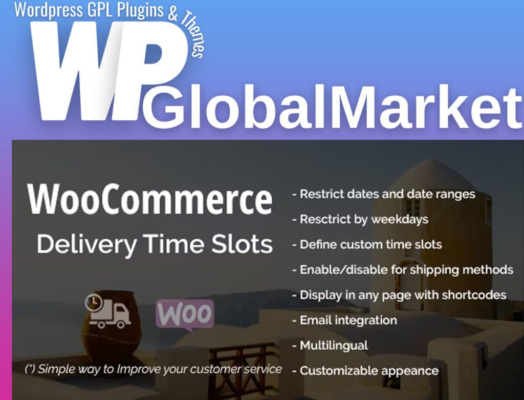 WooCommerce Delivery Date Time Slots