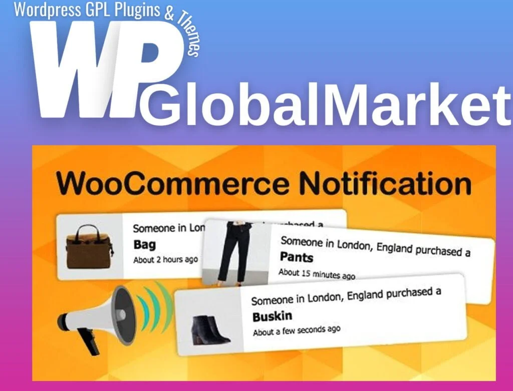 Woocommerce notification