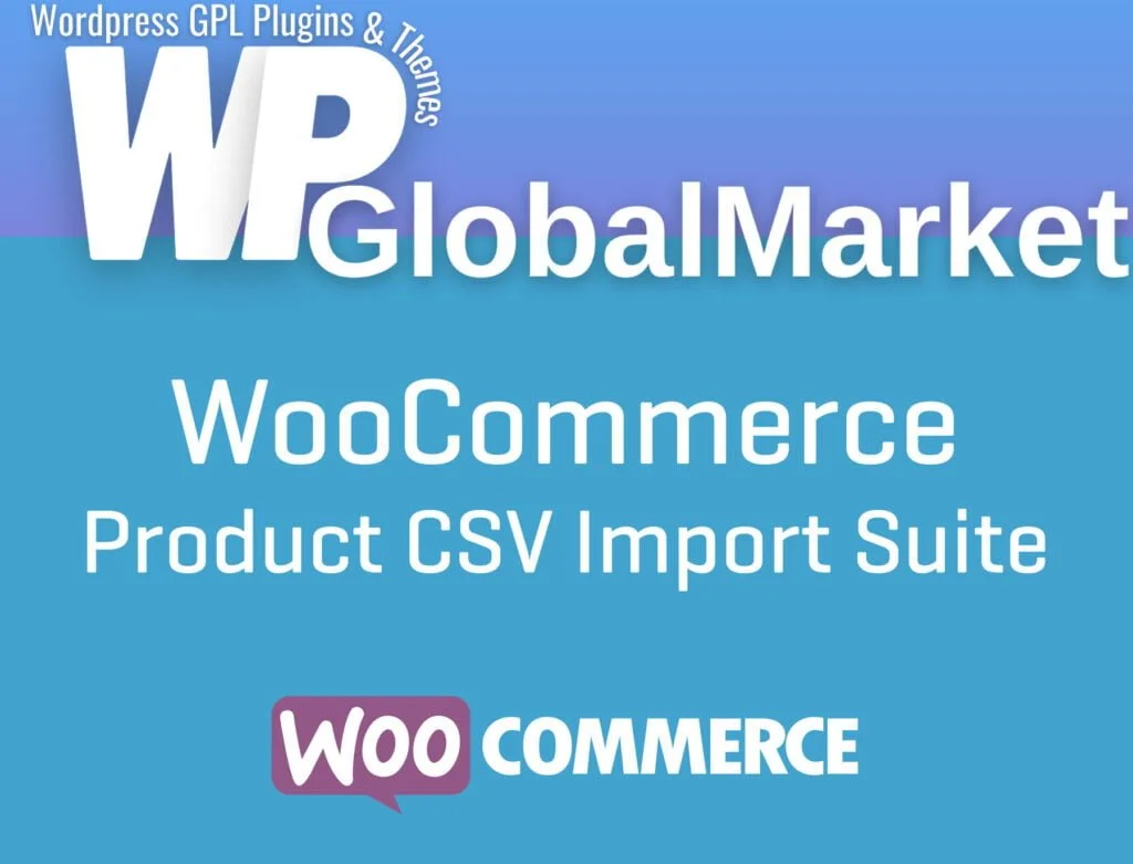 Woocommerce product csv import suite