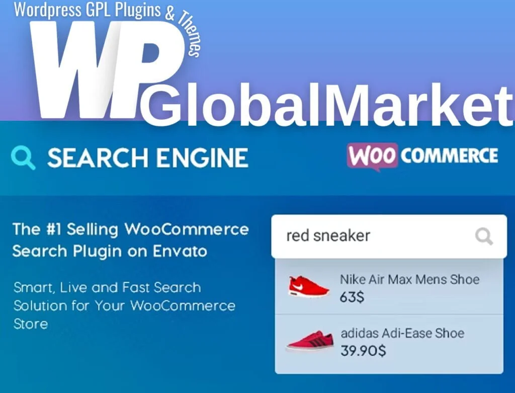 Woocommerce search engine