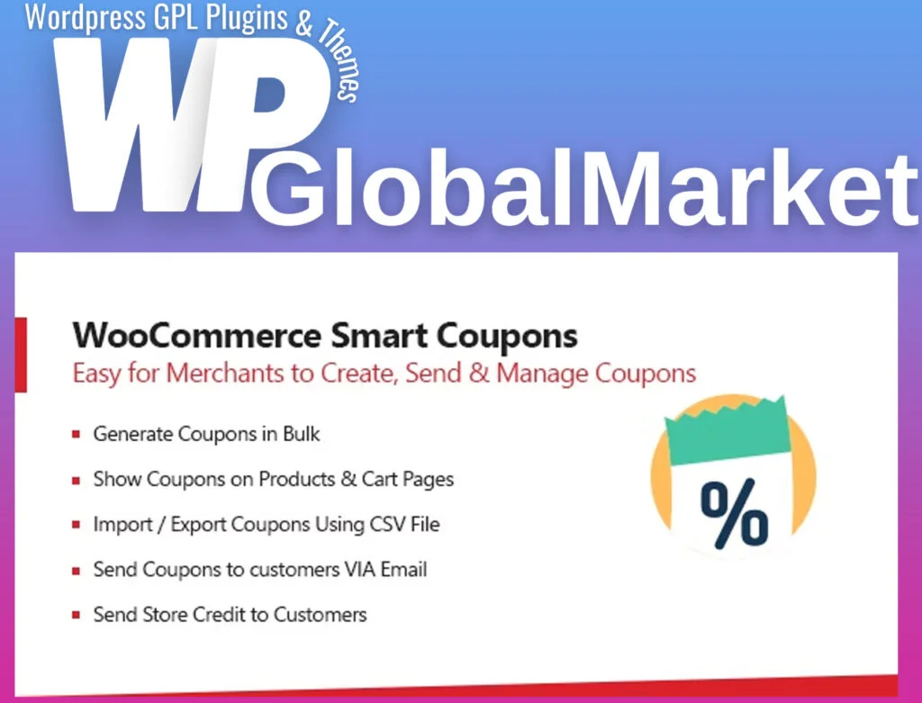 Woocommerce smart coupons