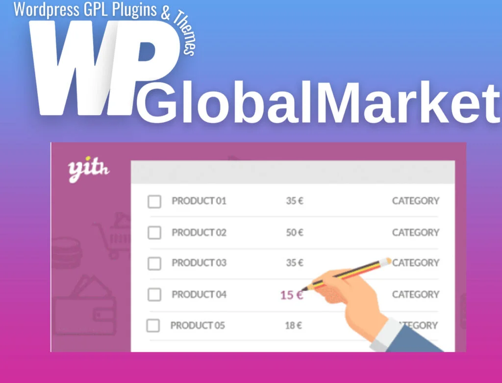 Yith woocommerce bulk product editing premium