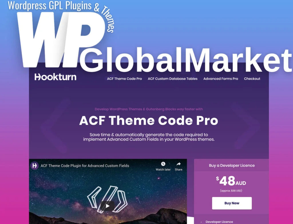 Acf theme code pro