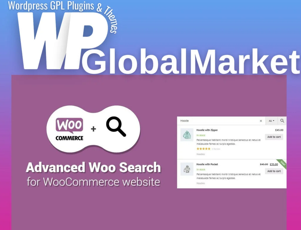 Advanced woo search pro