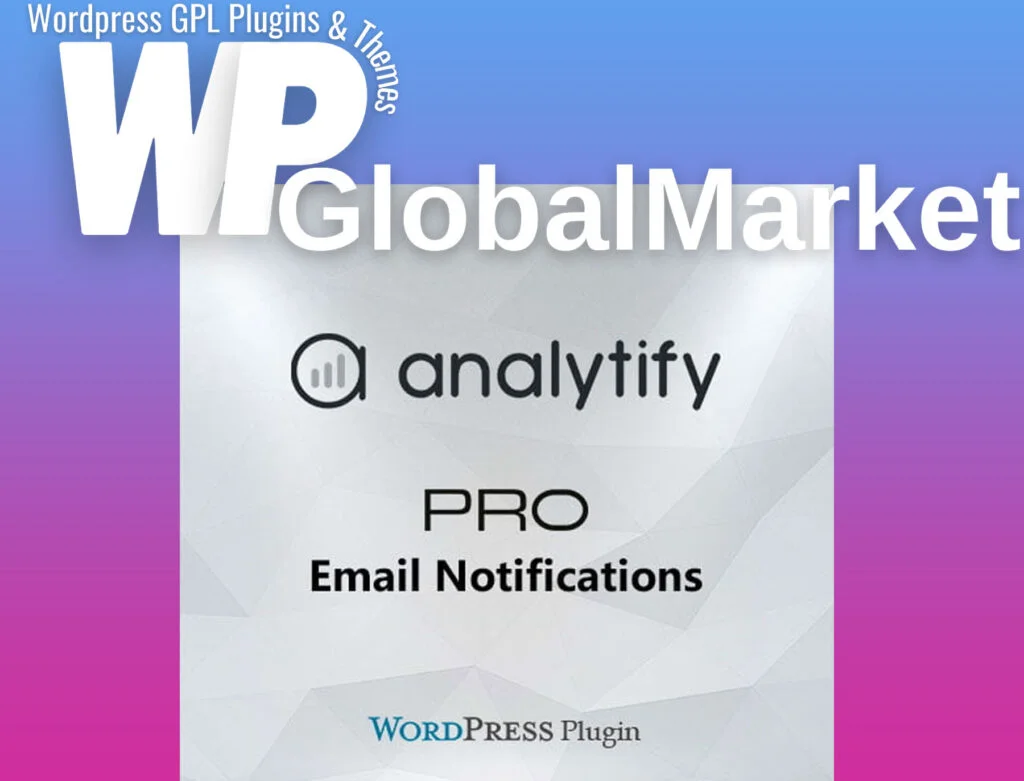 Analytify pro email notifications add-on