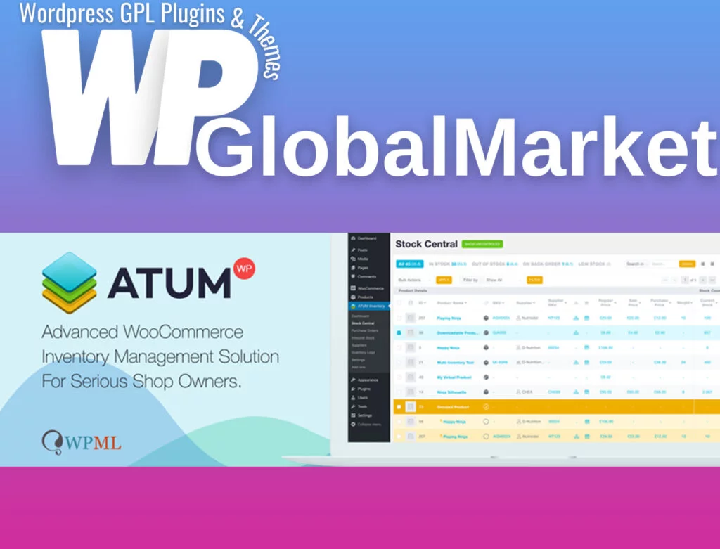 Atum product levels