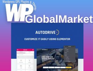 Autodrive – car rental & dealer elementor template kit