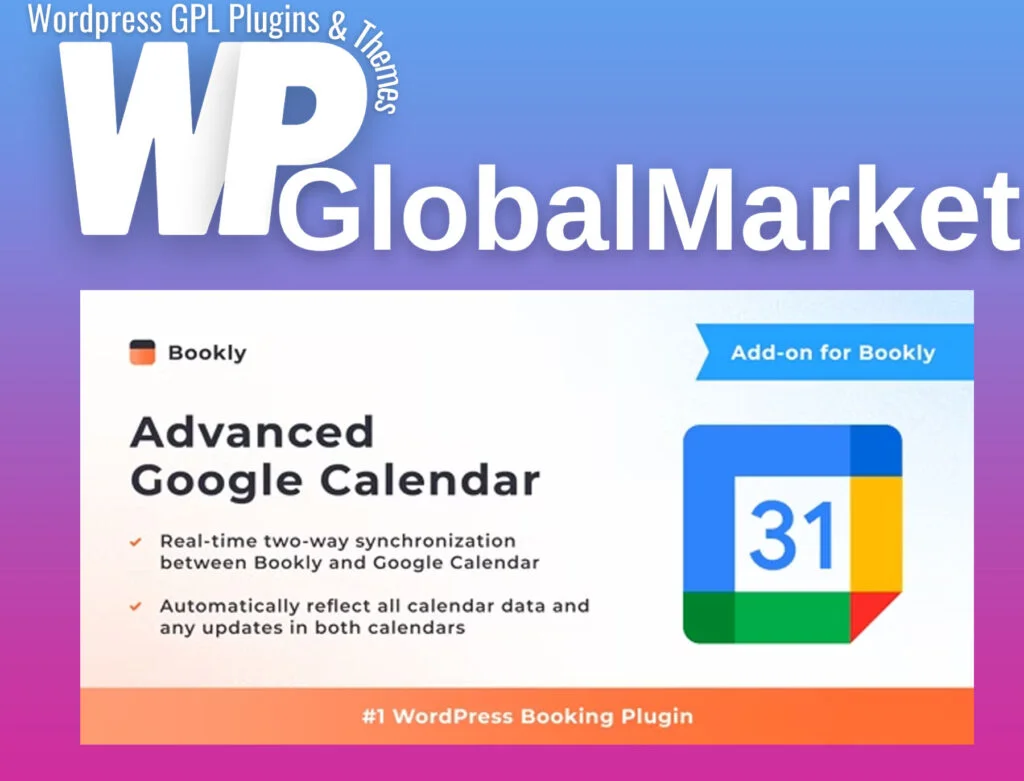 Bookly advanced google calendar add-on