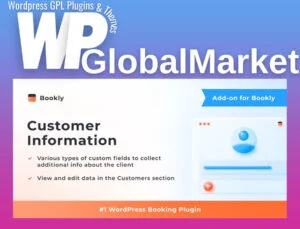 Bookly Customer Information Add-on