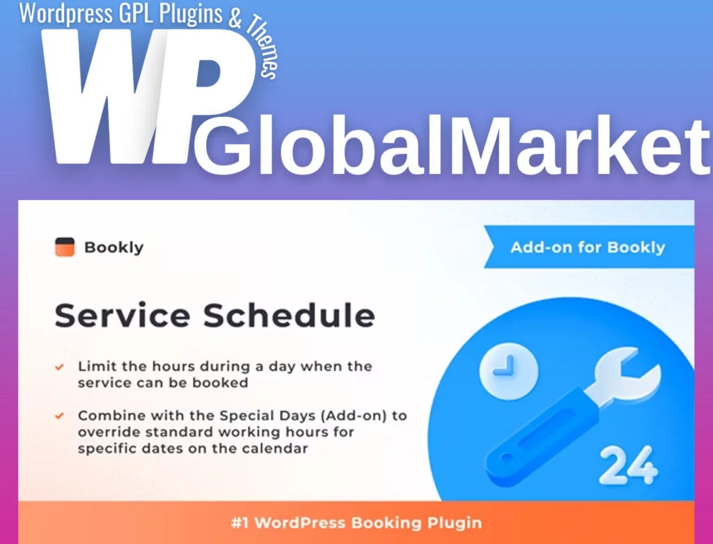 Bookly service schedule add-on