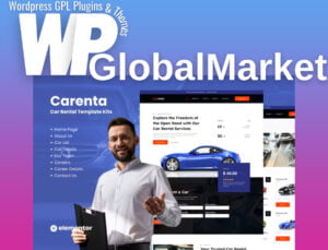 Carenta – car rental business elementor template kits