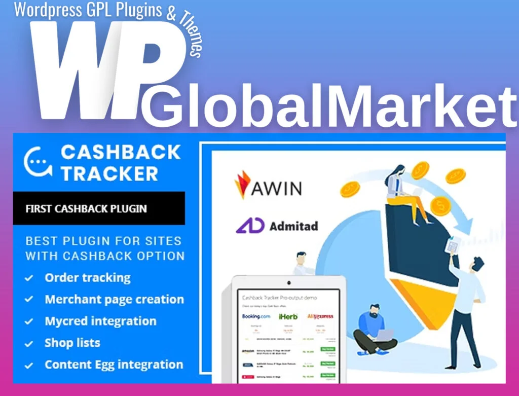 Cashback tracker wordpress plugin