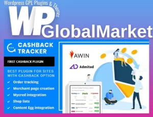 Cashback Tracker WordPress Plugin