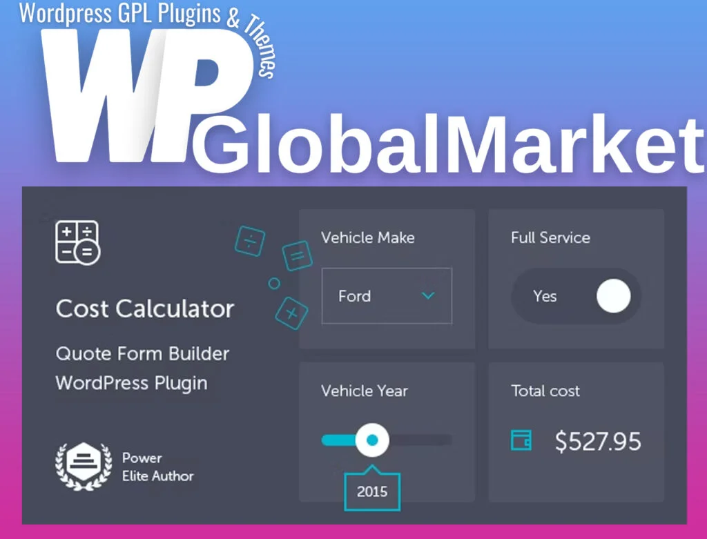Cost calculator wordpress plugin