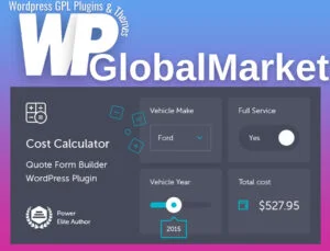 Cost Calculator WordPress Plugin