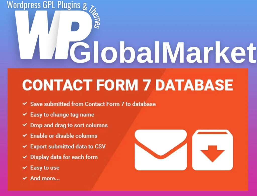 Database for contact form 7