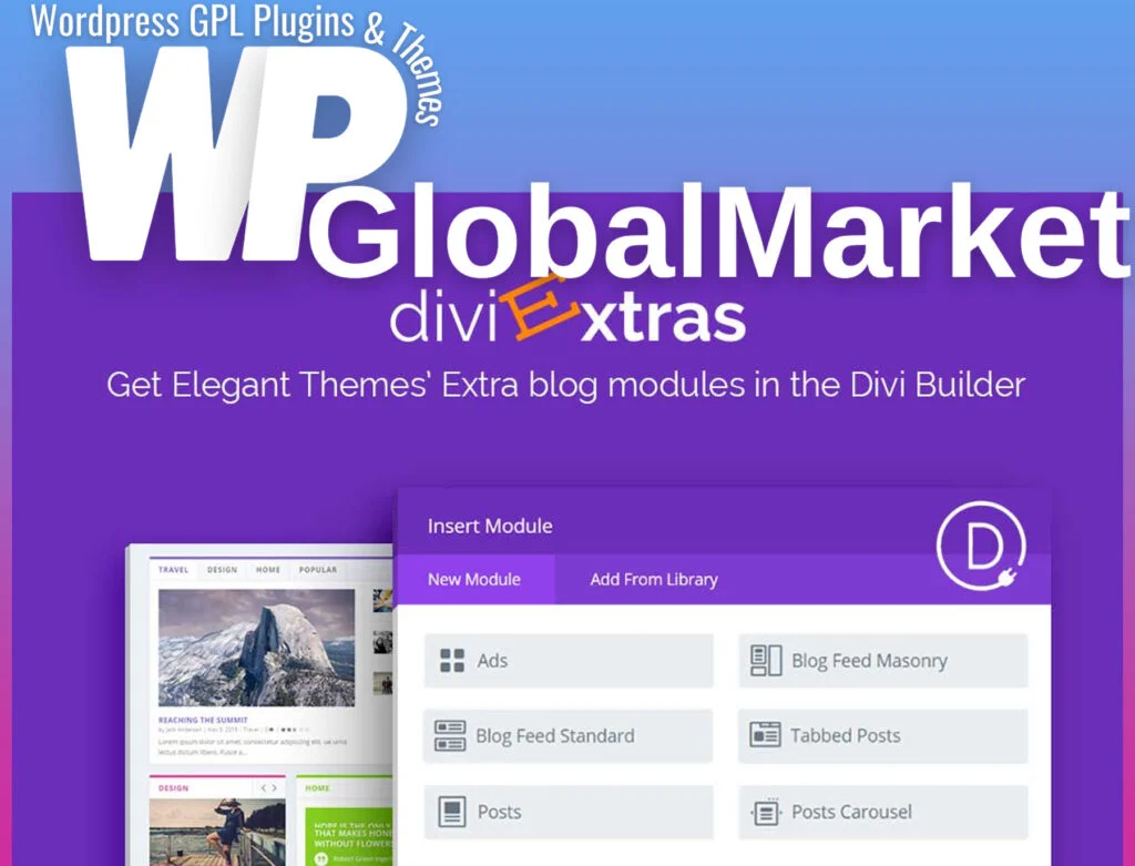 Divi extras