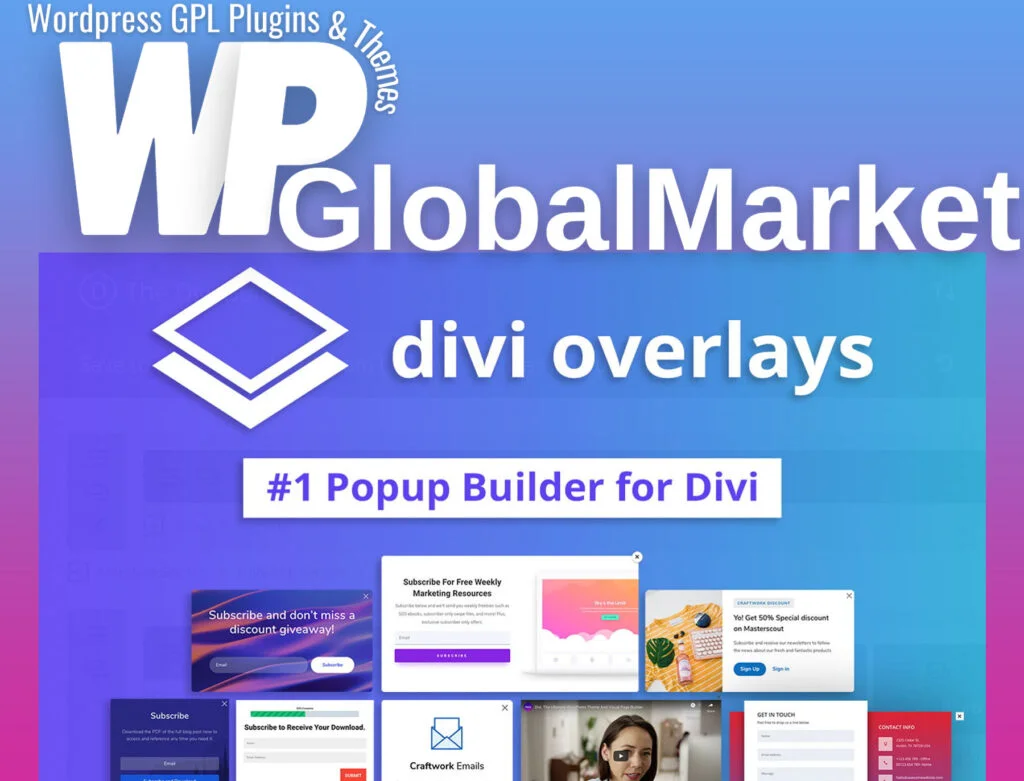 Divi overlays