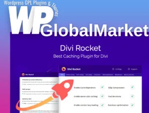 Divi Rocket – Divi Caching Plugin