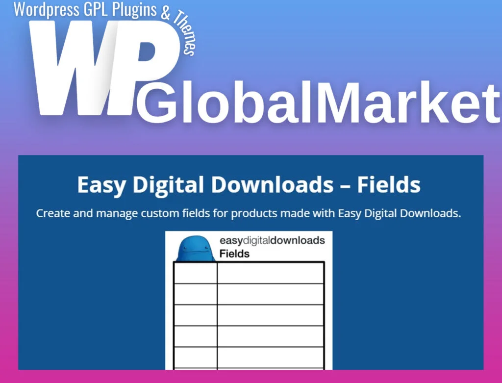 Easy digital downloads fields