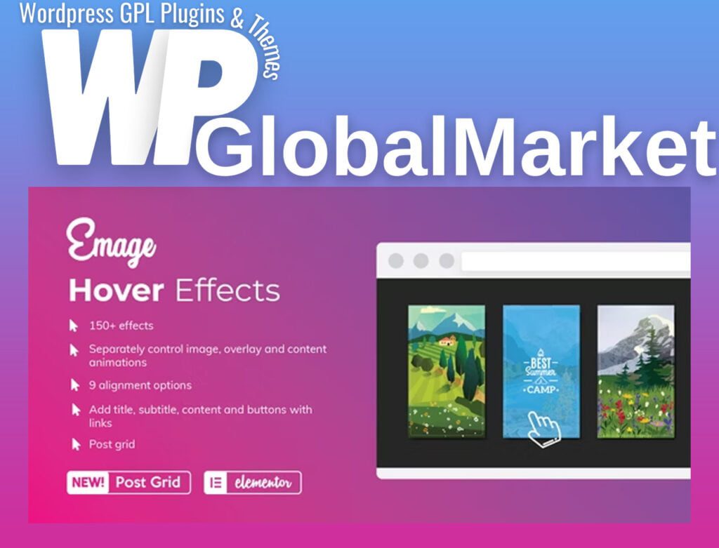 Emage – Image Hover Effects for Elementor