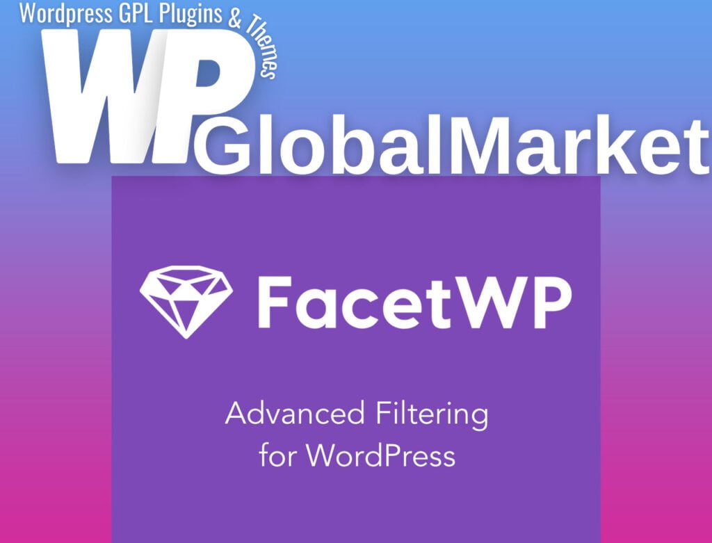 FacetWP – Advanced Filtering Plugin For WordPress