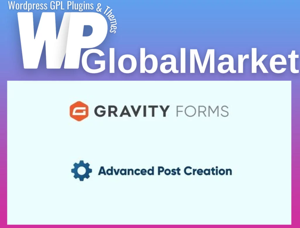 Gravity forms advanced post creation addon