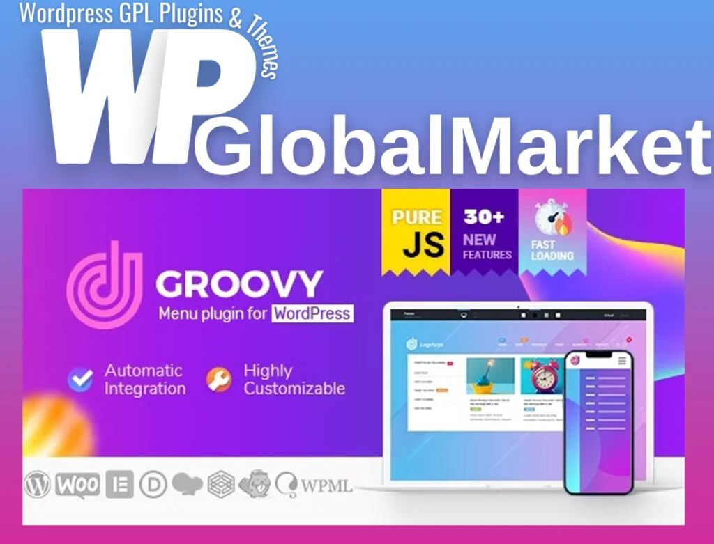 Groovy mega menu 2.3.9 – responsive mega menu