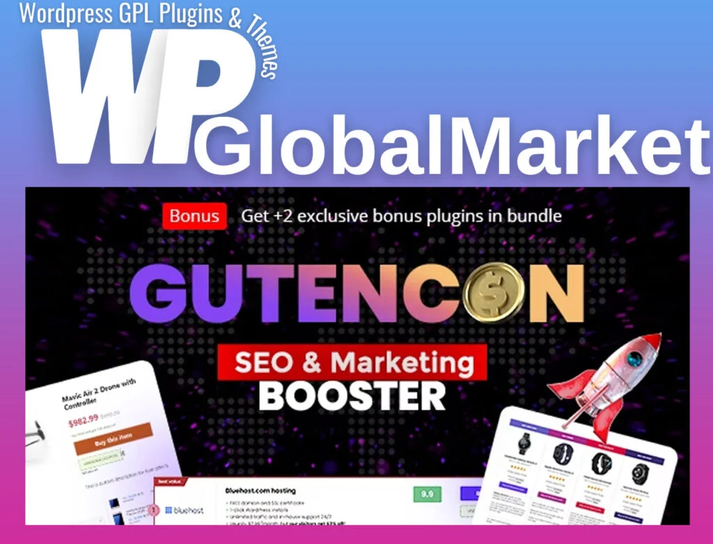 Gutencon – marketing and seo booster, listing and review builder for gutenberg