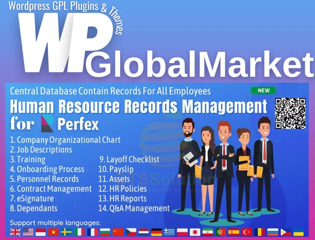 Hr records for perfex crm