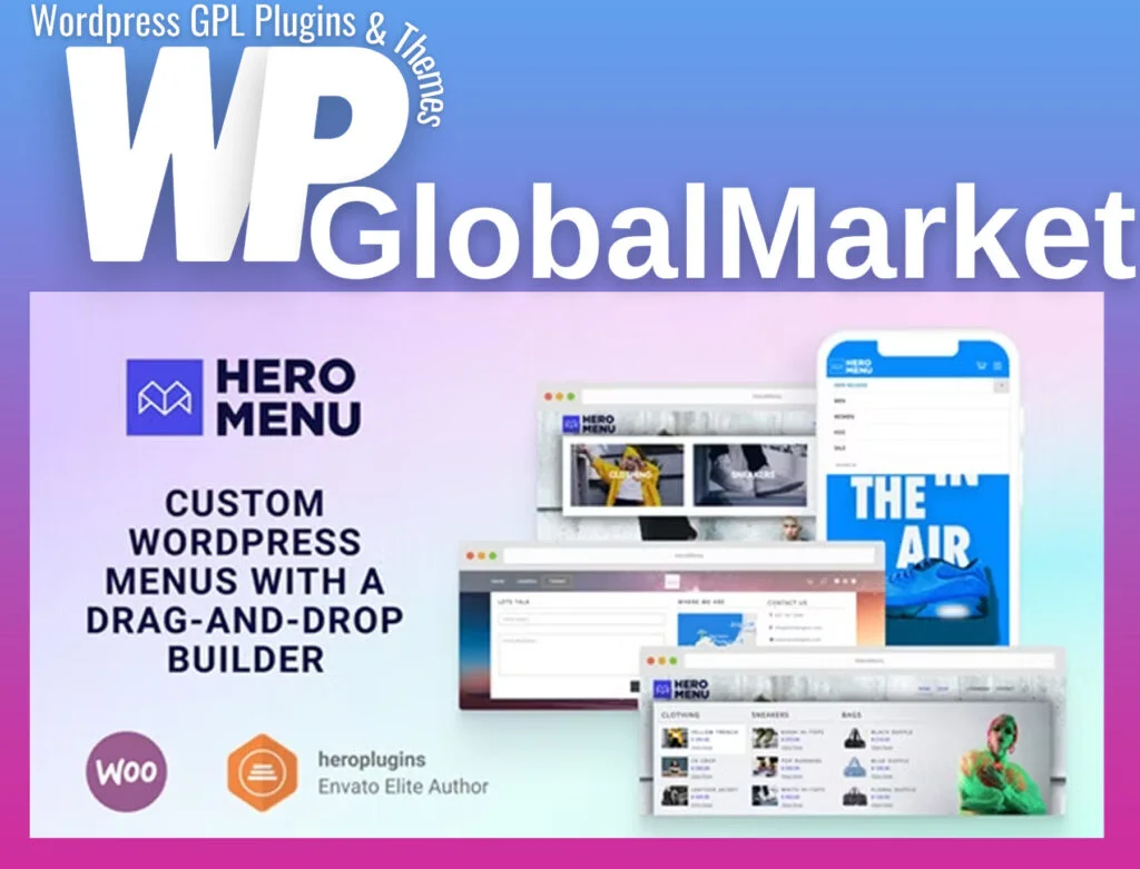 Hero menu – responsive wordpress mega menu plugin