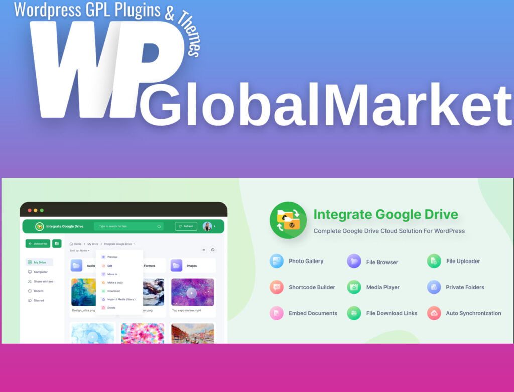 Integrate Google Drive Premium