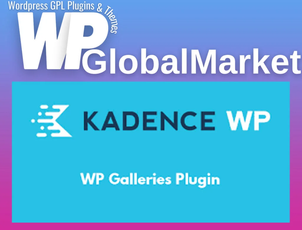 Kadence wp galleries plugin