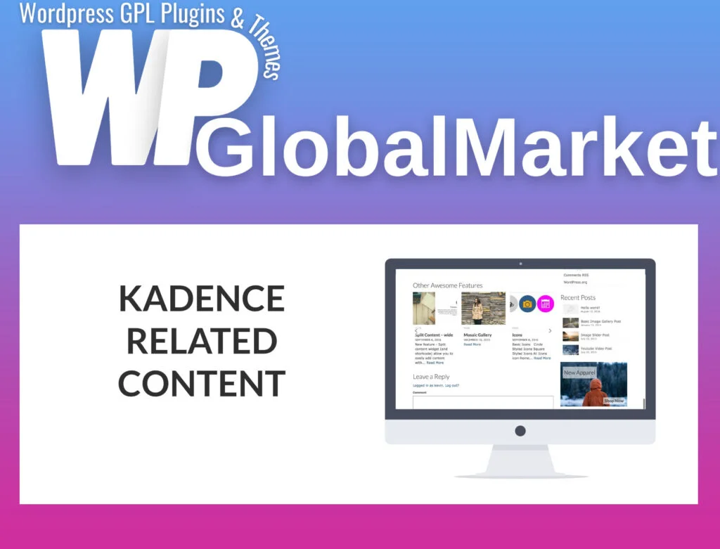 Kadence wp related content plugin