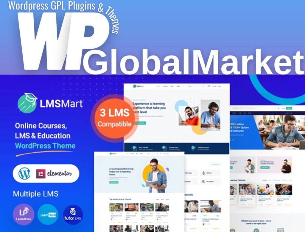 LMSmart Education WordPress Theme