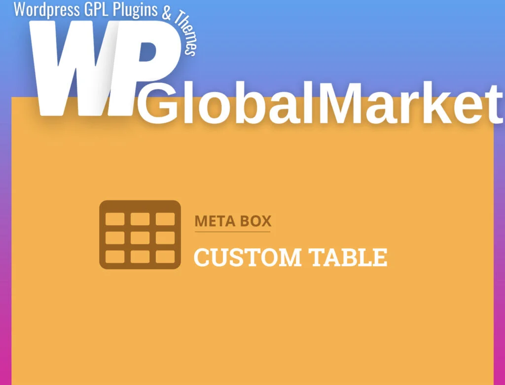 Mb custom table