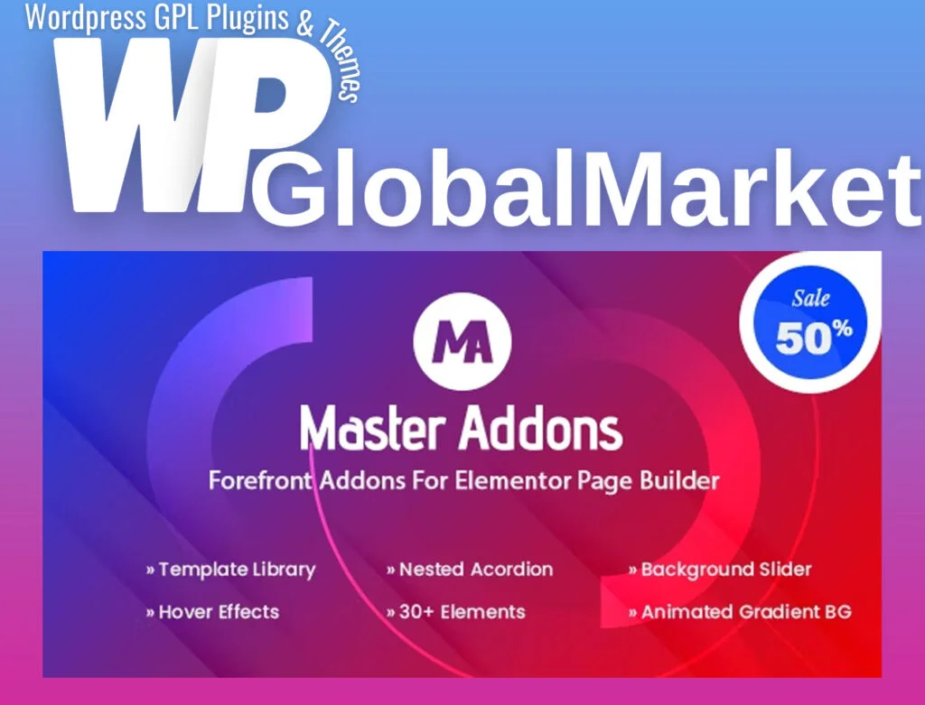 Master addons pro for elementor