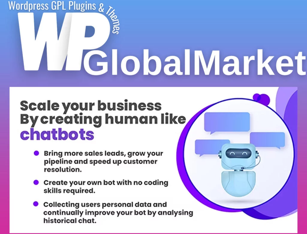 Maxbot – chatbot builder wordpress plugin