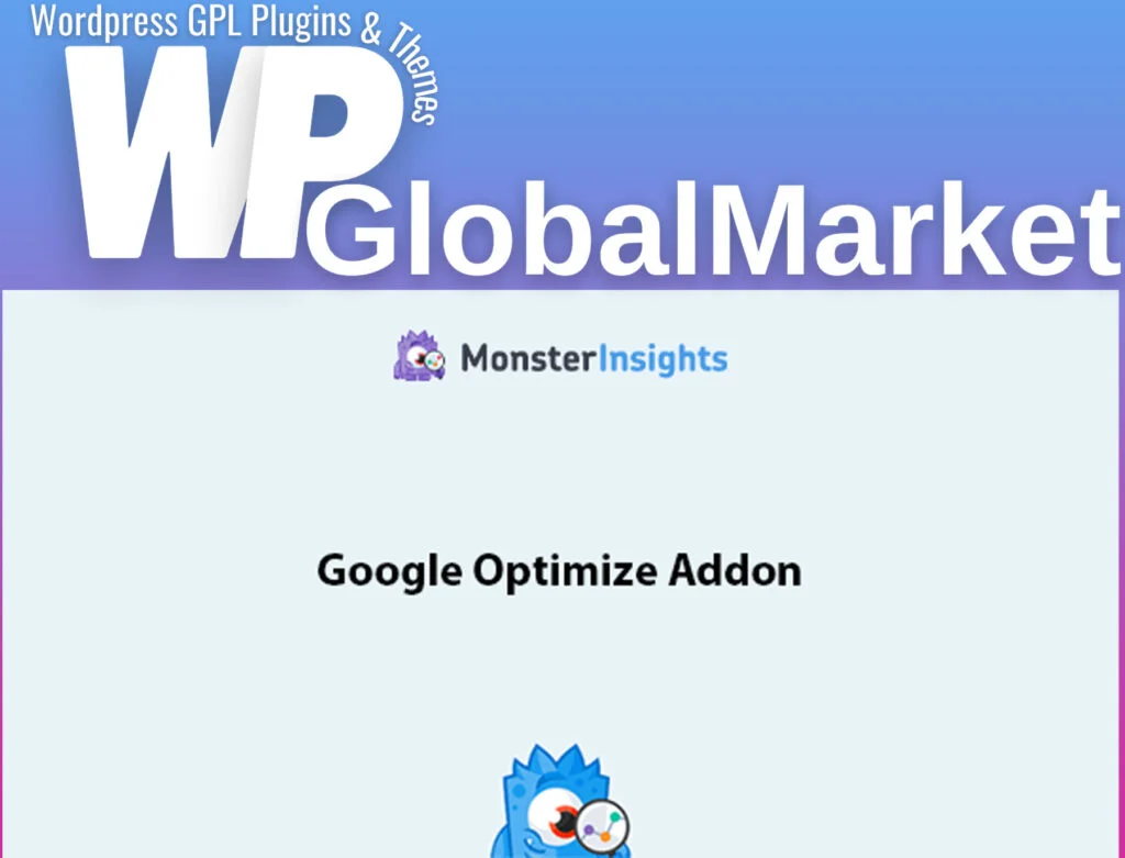 Monsterinsights – google optimize addon