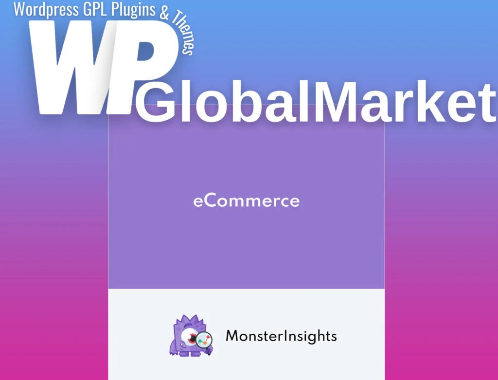 Monsterinsights – ecommerce addon