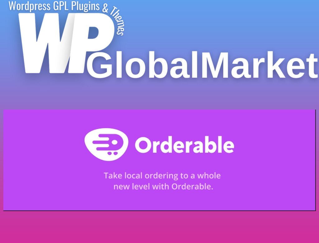 Orderable Pro – Food Ordering System for WordPress