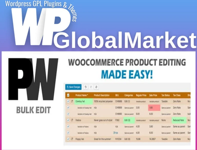 Pw woocommerce bulk edit pro