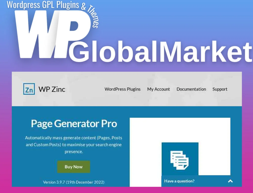 Page generators pro by wpzinc for wp