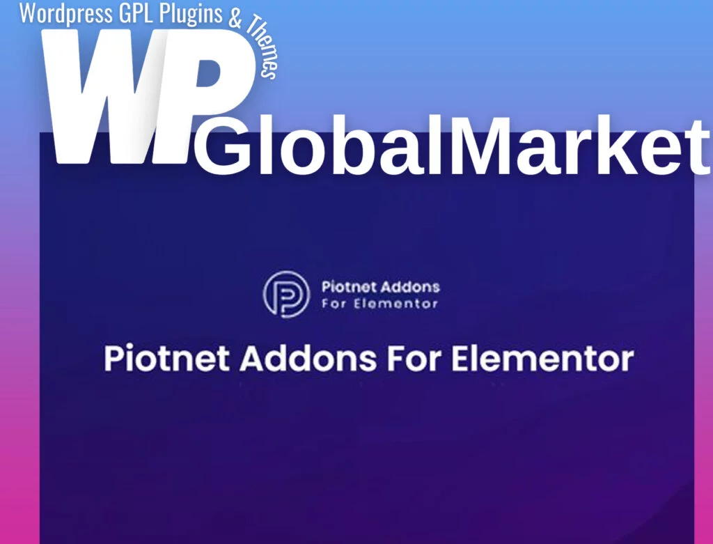 Piotnet addons for elementor pro