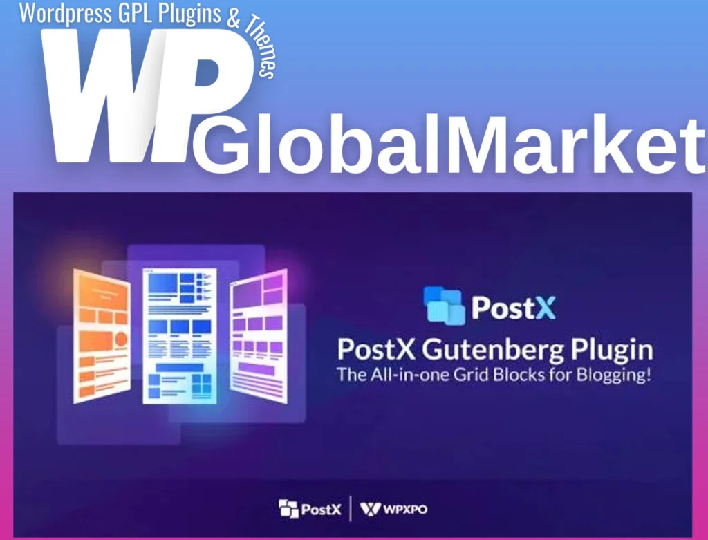 Postx pro – gutenberg post blocks