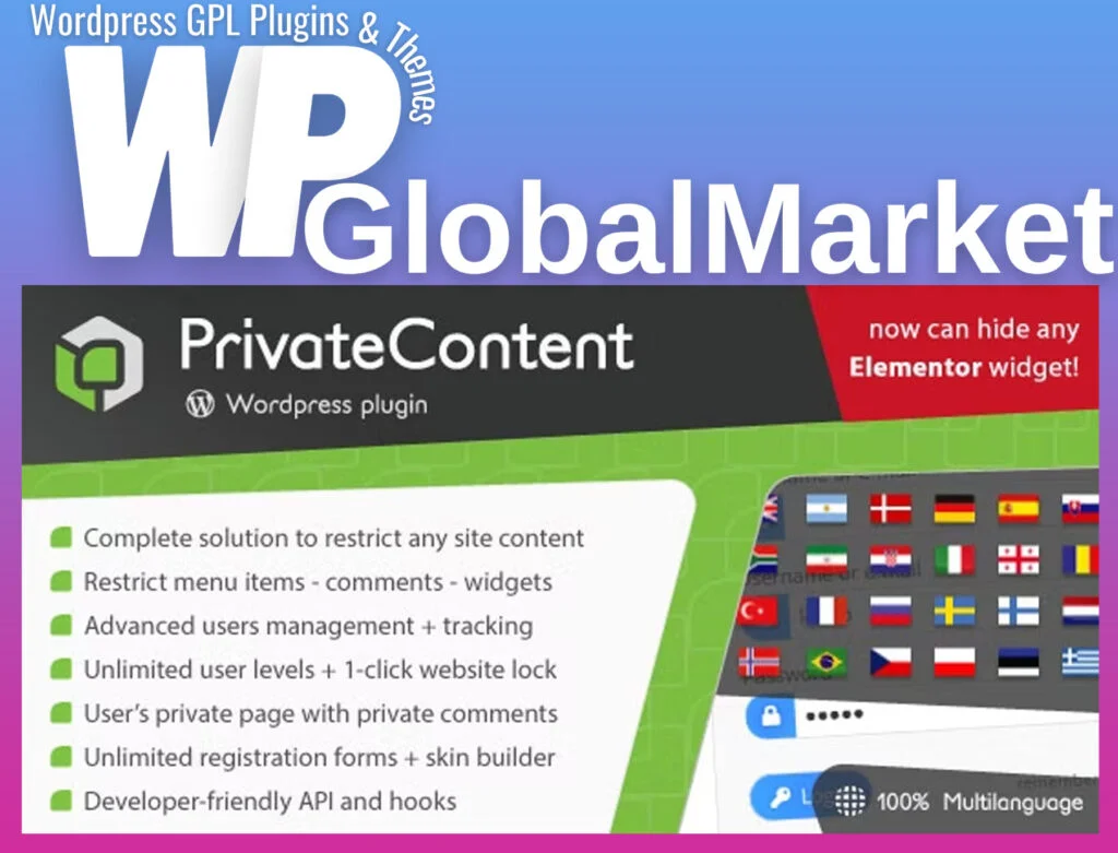 Privatecontent – multilevel content plugin