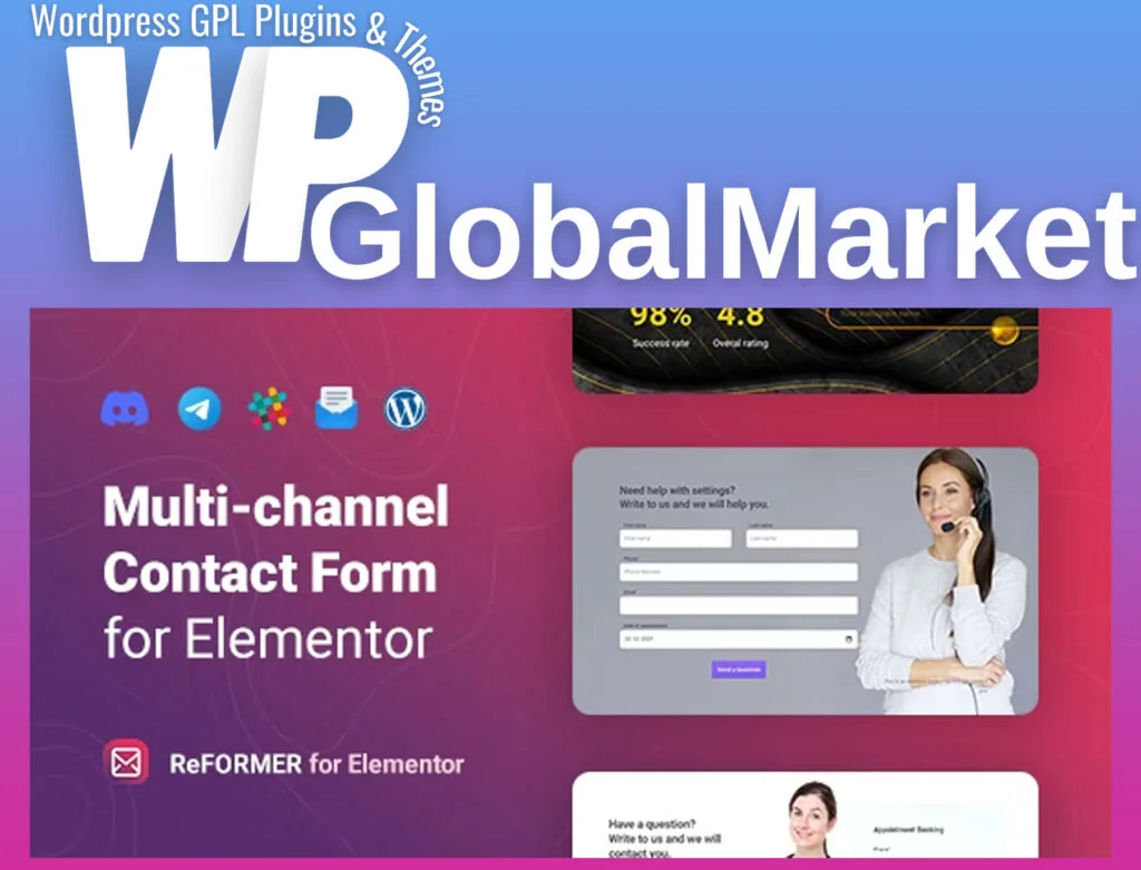 Reformer – multichannel contact form for elementor