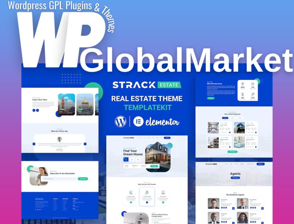 STRACK Estate – Realty Elementor Template Kit